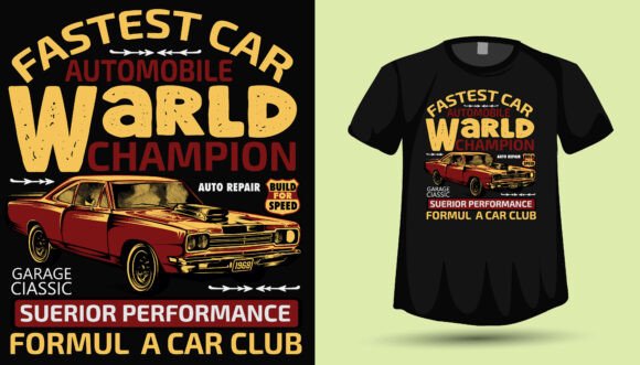 Download Vintage Car Tshirt Design Graphics - Graphic Collection