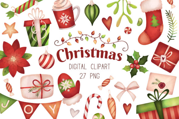 Download Christmas Clipart, Holiday Graphics - Graphic Collection