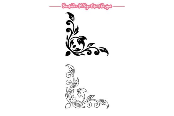 Download Vintage Corner Design Graphic Element - Graphic Collection