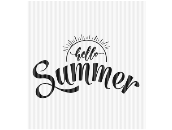 Download Hello Summer Quote Sun Graphic - Graphic Collection