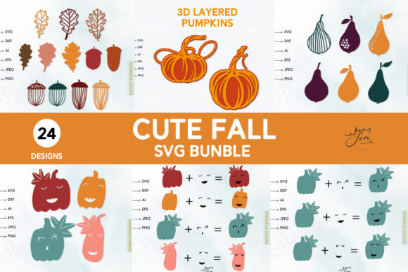 Download Fall Leaves Svg Pumpkin Svg for Cricut - Svg for cricut Collection